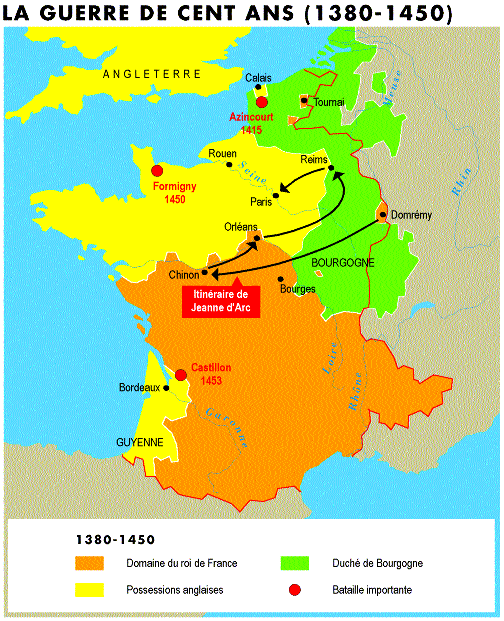 Guerre de 100 ans (1380-1450)