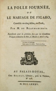 livre mariage de figaro