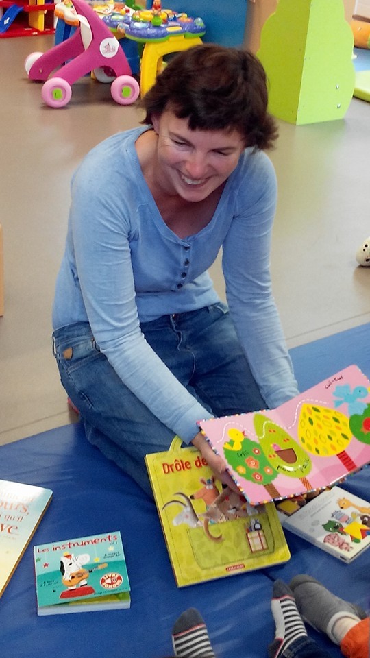 Séances de lecture en crèche